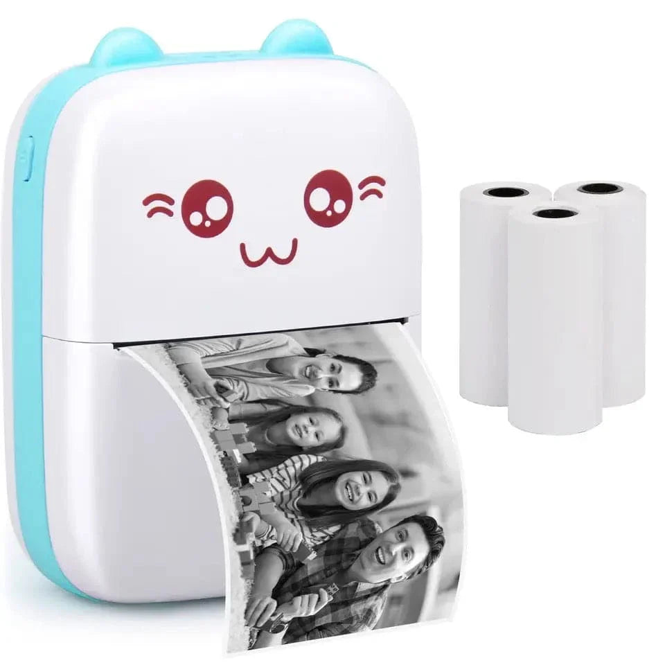 Mini Portable Thermal Printer – Inkless Wireless Printing Anywhere