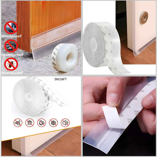 Door Sealing Strips for Sound Proofing, Insects & Dust