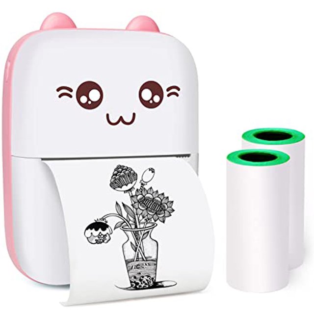 Mini Portable Thermal Printer – Inkless Bluetooth Pocket Printer