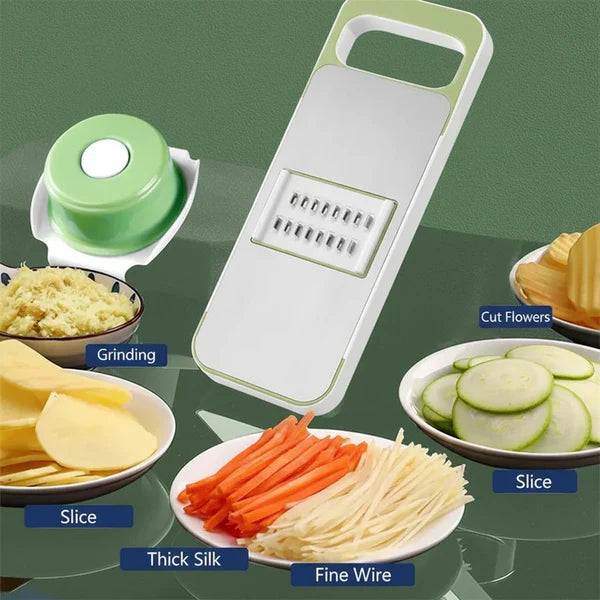 5-in-1 Vegetable Cutter – Fast & Easy Kitchen Chopping Tool