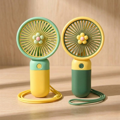 Portable Mini Rechargeable Fan – Cool Air Anywhere