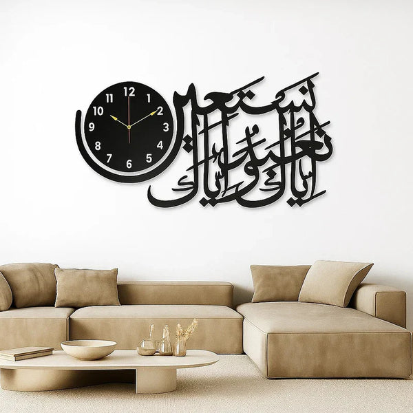 3D Wall Clock – Modern DIY Home Decor
