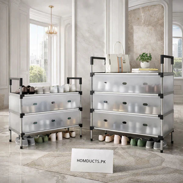 Space Saving Shoes Storage Rack – Multi-Layer Organizer