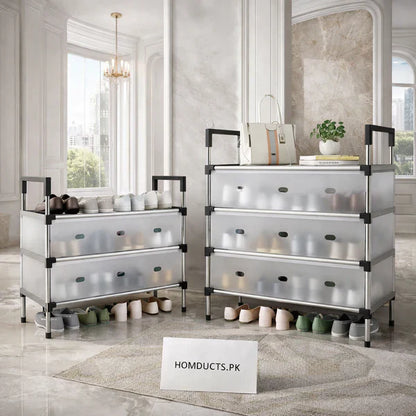 Space Saving Shoes Storage Rack – Multi-Layer Organizer
