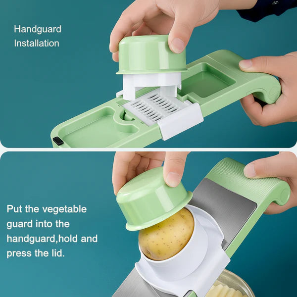 5-in-1 Vegetable Cutter – Fast & Easy Kitchen Chopping Tool